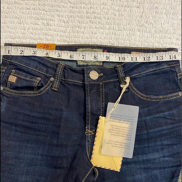 EUC DEAR JOHN: Playback Gotham Comfort Straight Jeans, Dark-wash, Size 26 - Picture 8 of 13